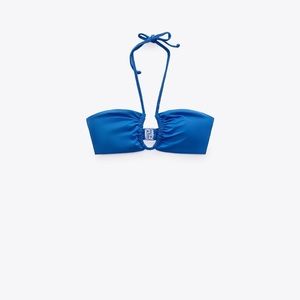 BLUE BIKINI TOP
